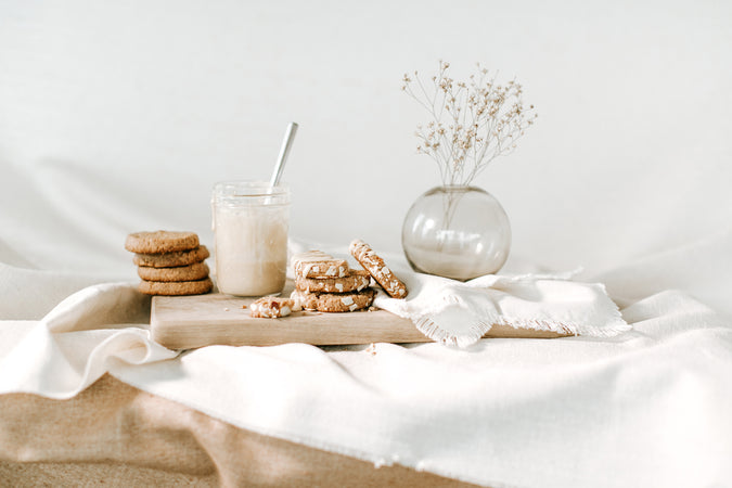 Almond Butter and Meringue Mound Cookie Recipes